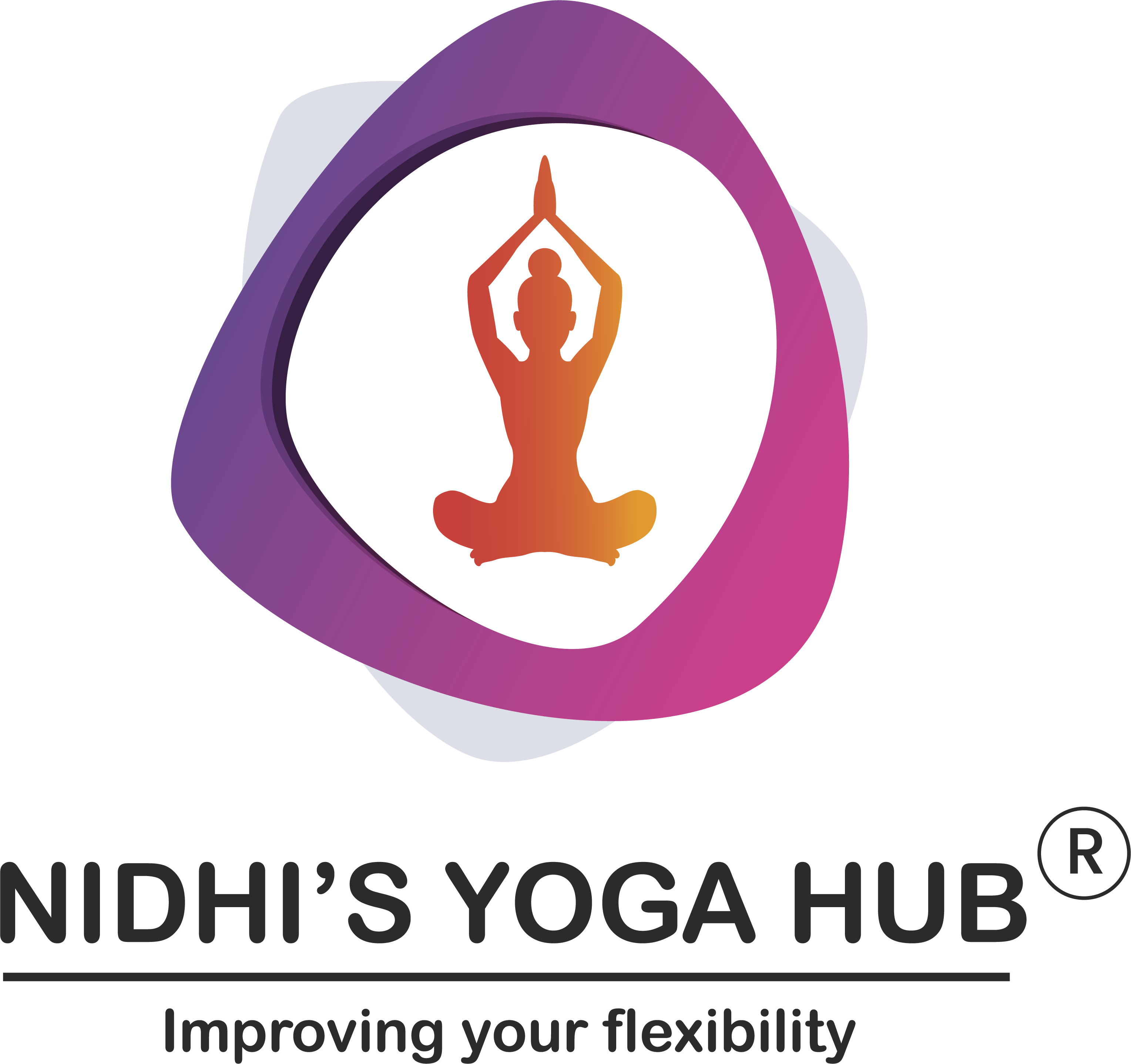 Nidhi's Yoga Hub Logo